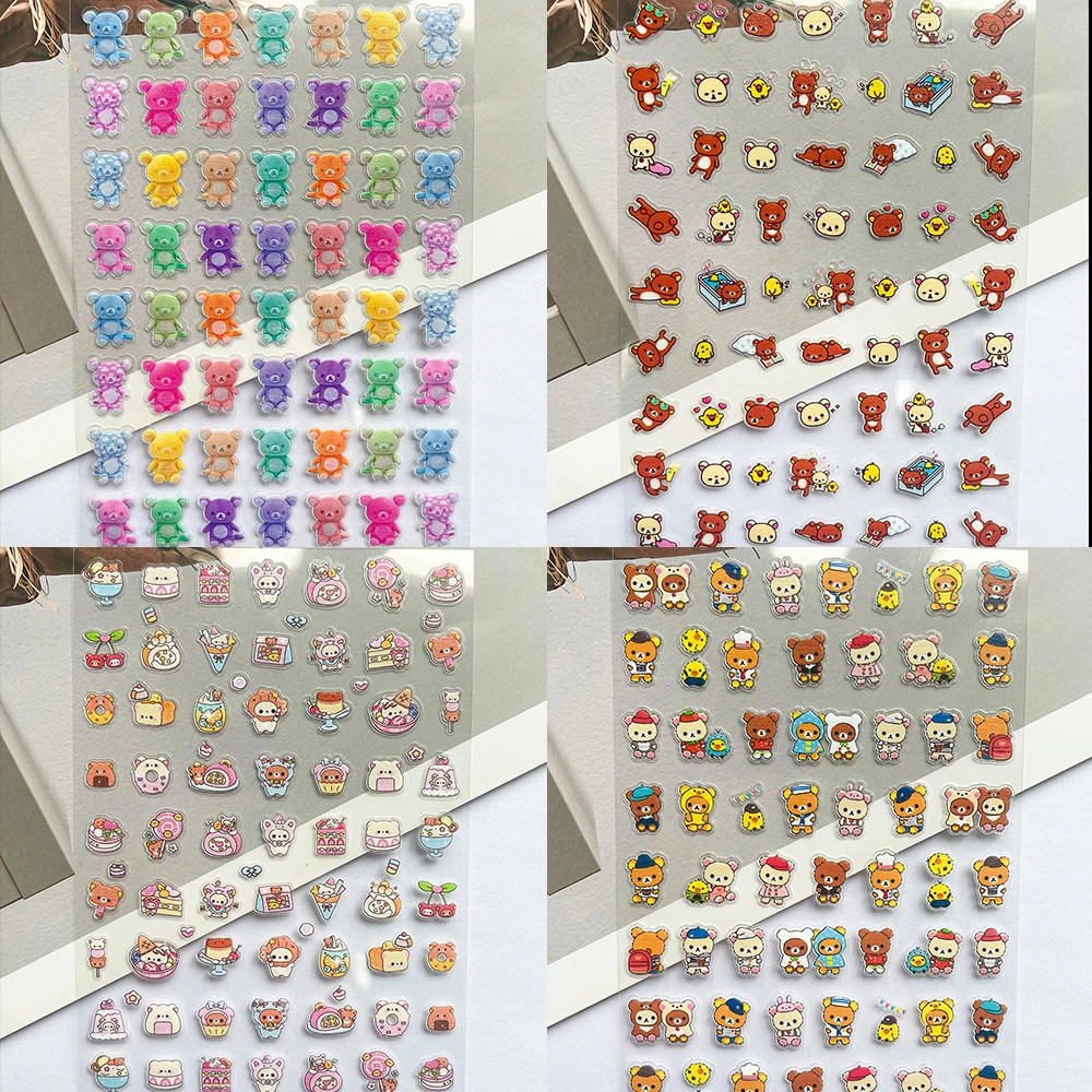Nail Art Pink - Pvc Super Mini Pink Rilakkuma Poster