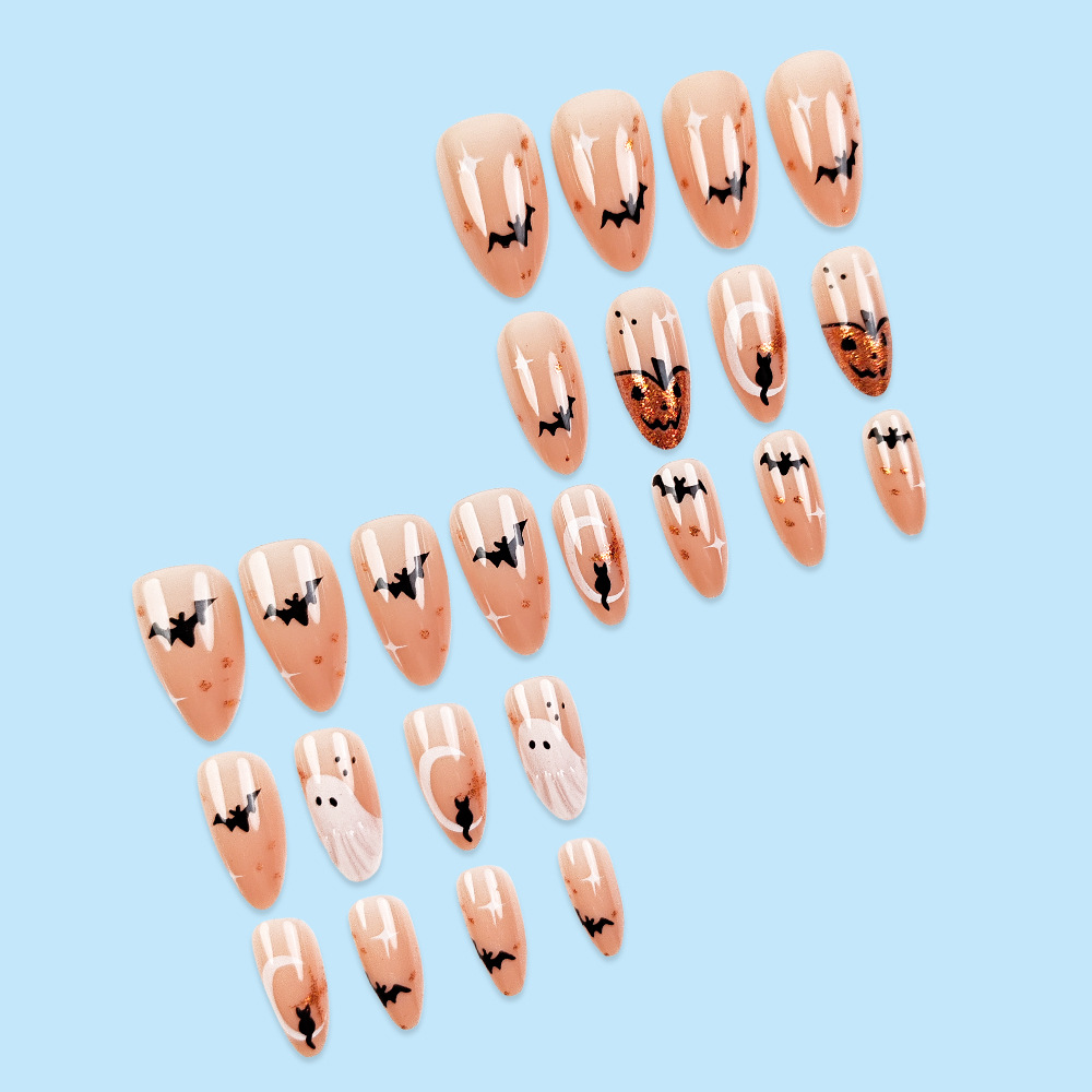24pcs Simple Almond Press on N - Nail Art Press On recension och pris