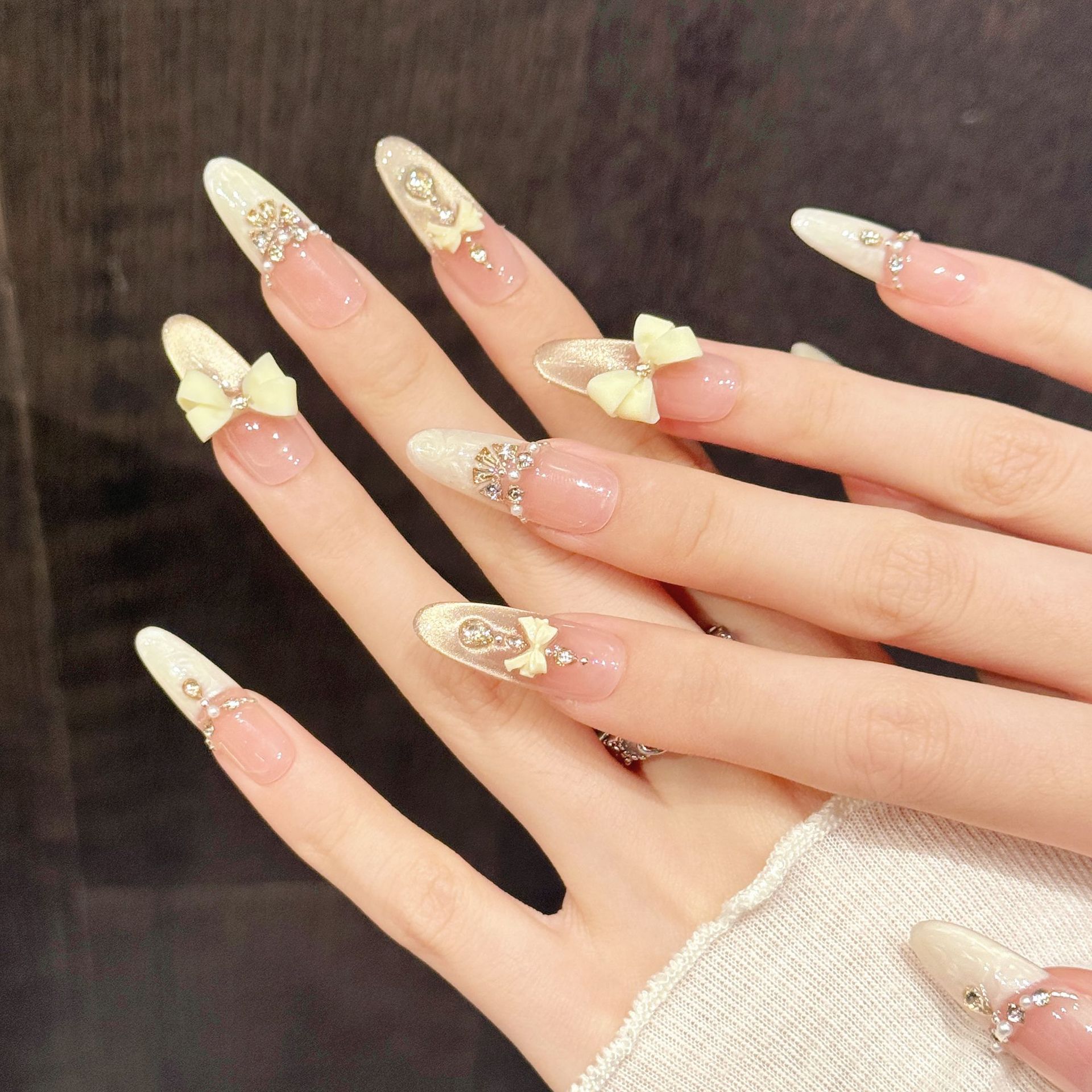 10pcs Handmade Press On Nails  - Nail Art Press On recension och pris
