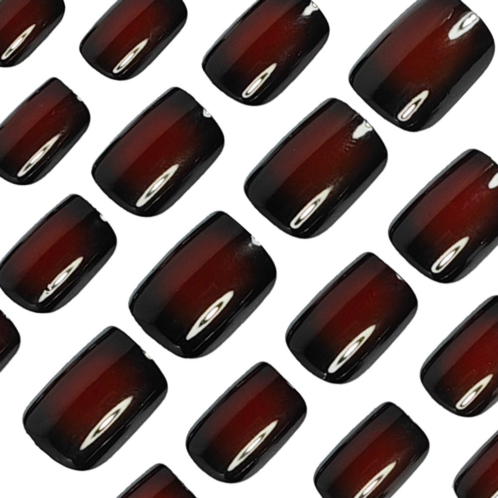 Short Square fake nails for wo - Nail Art Pink recension och pris