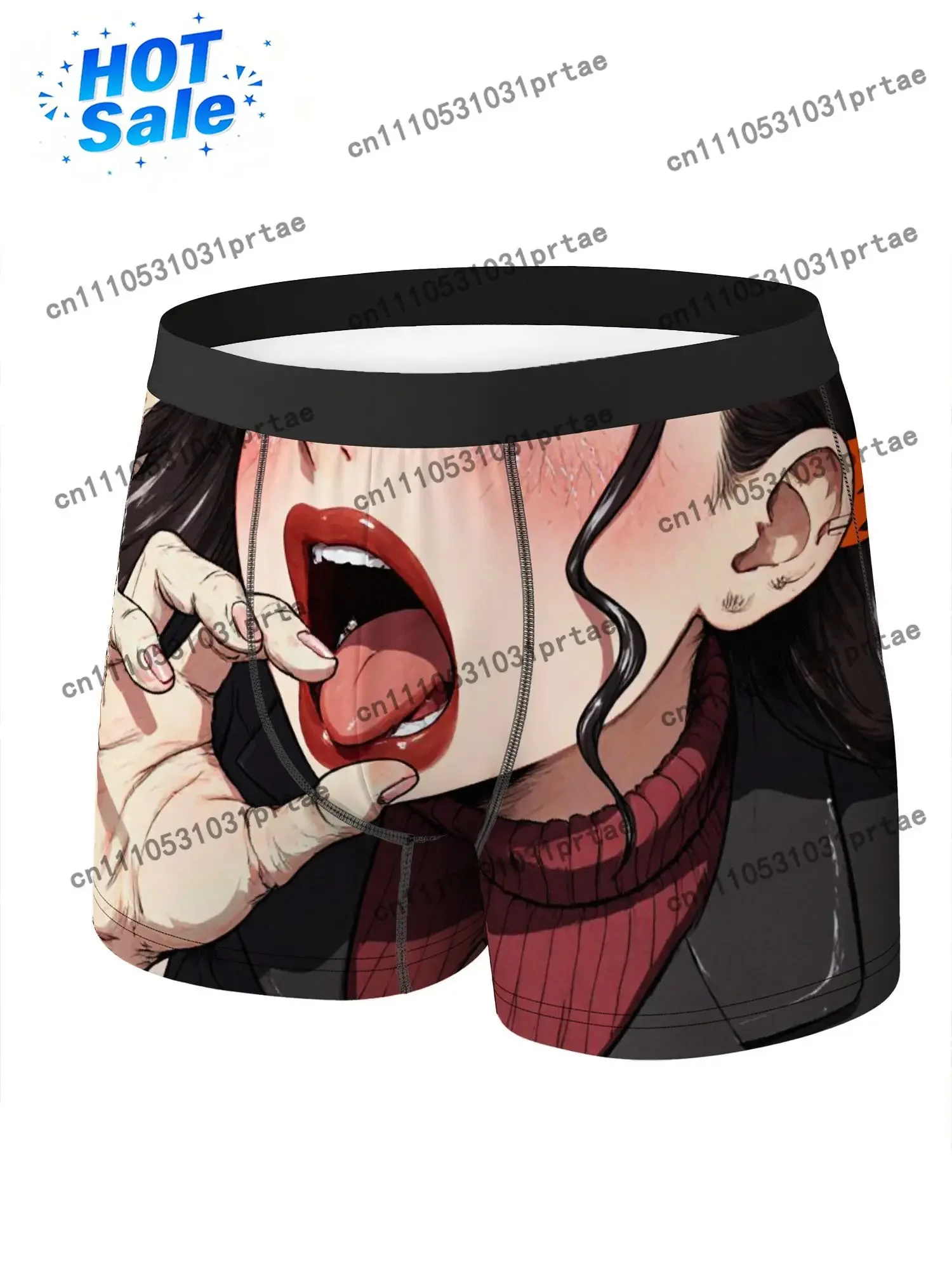 Men's Anime Manga Boxer Briefs - Nail Art Pink recension och pris