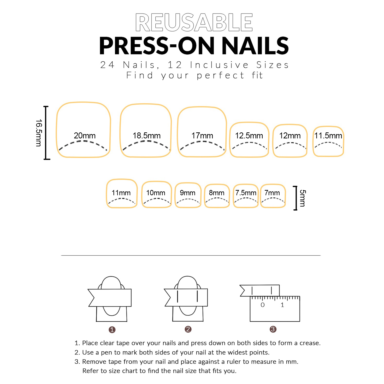 Cute Press on Toe Nails Pumpki - Nail Art Press On recension och pris